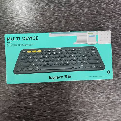 Клавиатура Logitech K380, темно-серый (уценка)