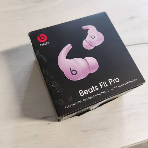 Беспроводные наушники Beats Fit Pro, фиолетовый (уценка)