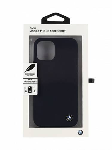 Чехол для смартфона BMW Signature Liquid для iPhone 12/12 Pro, синий