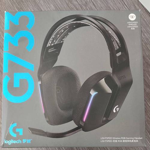 Наушники Logitech G733 Lightspeed, черный (уценка)