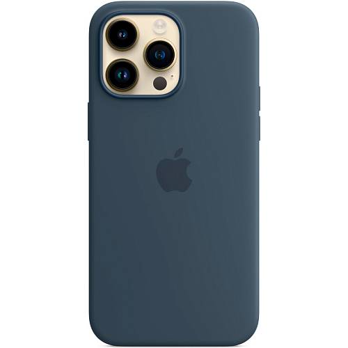 Чехол для смартфона Apple iPhone 14 Pro Max Silicone Case with MagSafe, синий