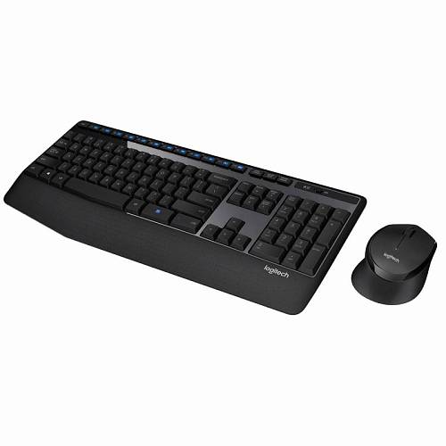 Комплект (клавиатура и мышь) Logitech MK345, черный (уценка)