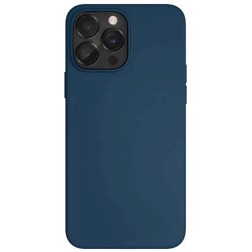 Чехол для смартфона "vlp" Silicone case для iPhone 14 Pro Max, темно-синий