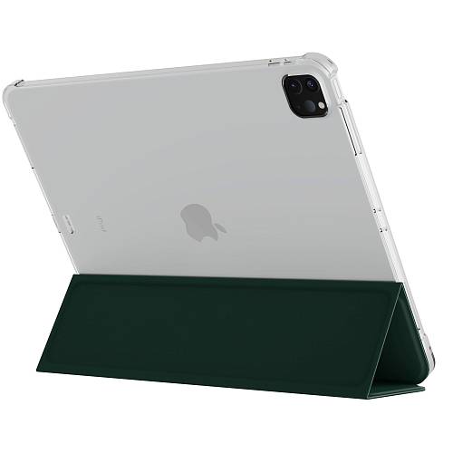 Чехол для планшета vlp для iPad Pro 2021 (12.9") Dual Folio, темно-зеленый