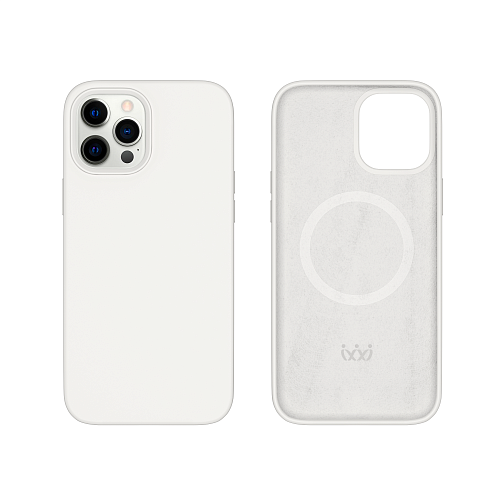 Чехол для смартфона vlp c MagSafe для  iPhone 12 Pro Max, белый