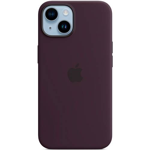 Чехол для смартфона iPhone 14 Silicone Case with MagSafe, «бузина»