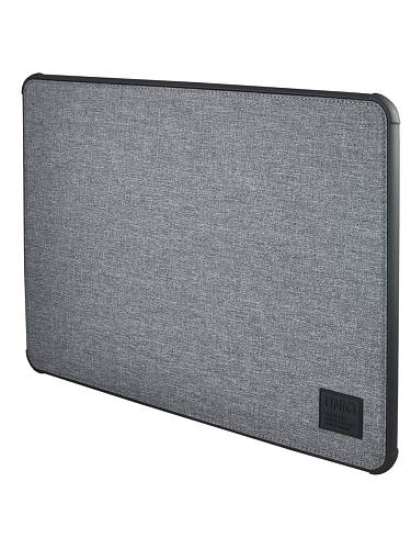 Чехол для ноутбука Uniq для Macbook Pro 15 (2016/2018) DFender Sleeve Kanvas, серый