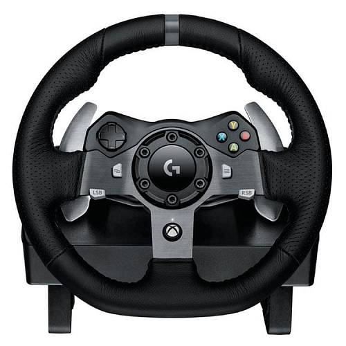 Игровой руль Logitech G920 Driving Force, черный