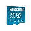 Фото — Карта памяти Samsung EVO Plus Select microSDXC (с адаптером), 256 Гб