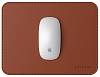 Фото — Коврик для мыши Satechi Eco Leather Mouse Pad, коричневый