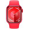 Фото — Apple Watch Series 9, 45 мм, корпус из алюминия цвета (PRODUCT)RED, спортивный ремешок, M/L