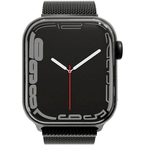Ремешок для смарт-часов vlp для Apple Watch 42/44/45, нержавеющая сталь, сетчатый, черный