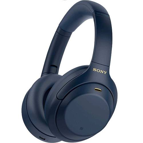 Беспроводные наушники Sony WH-1000XM4, синий