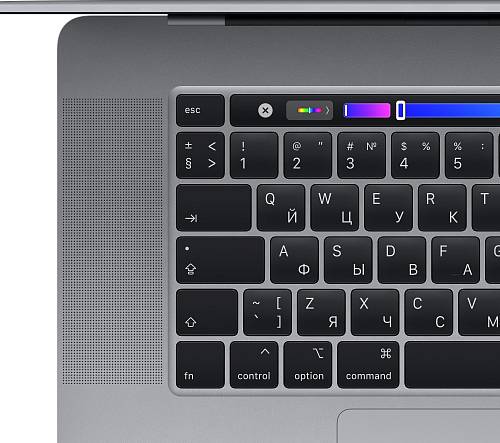 Apple MacBook Pro 16" 8 Core i9 2,4 ГГц, 64 ГБ, 8 ТБ SSD, Radeon Pro 5500M, Touch Bar,«серый космос»