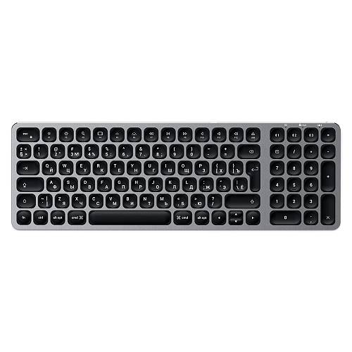 Клавиатура Satechi Compact Backlit Bluetooth Keyboard, «серый космос»