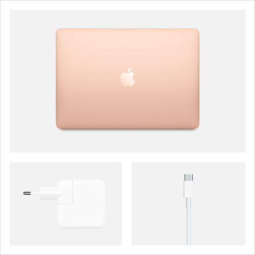 Apple MacBook Air 13" Quad Core i5 1,1 ГГц, 8 ГБ, 512 ГБ SSD, золотой