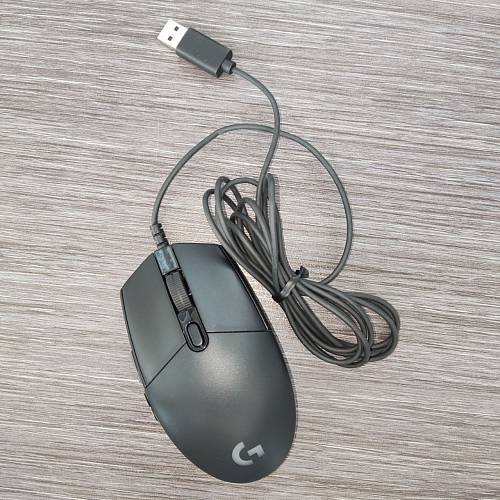 Мышь Logitech G102 Lightsync, черный (уценка)