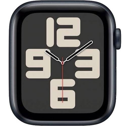 Apple Watch SE (2-е поколение 2023), 44 мм, алюминий цвета «тёмная ночь», M/L