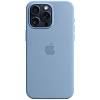 Фото — Чехол для смартфона iPhone 15 Pro Max Silicone Case with MagSafe, Winter Blue