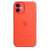 Фото — Чехол для смартфона Apple MagSafe для iPhone 12 mini, cиликон, «cолнечный апельсин»