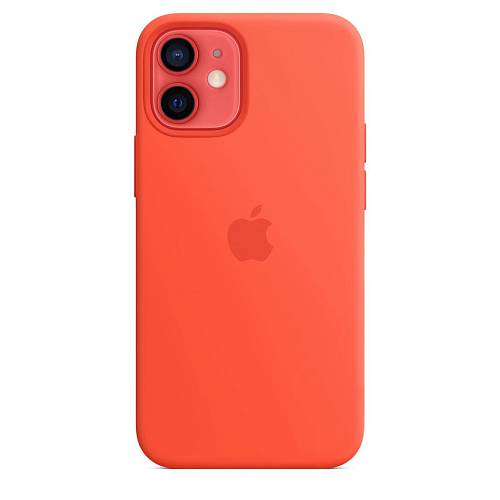 Чехол для смартфона Apple MagSafe для iPhone 12 mini, cиликон, «cолнечный апельсин»