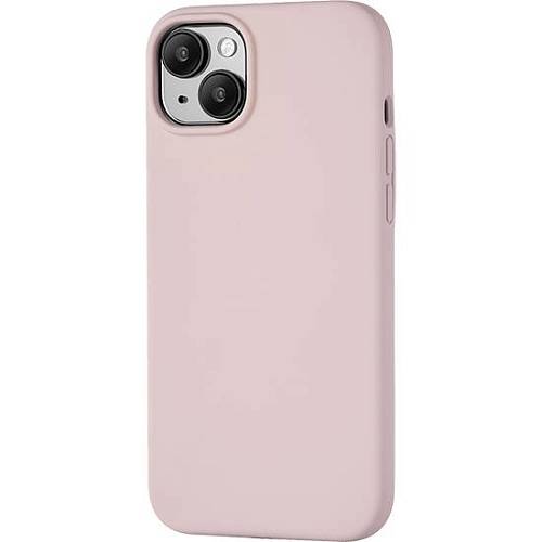 Чехол для смартфона uBear Touch Mag Case, iPhone 15 Plus, MagSafe, силикон, розовый