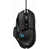 Фото — Мышь Logitech G502 HERO High Performance Gaming + встроенный кабель (2.1м) черный (уценка)