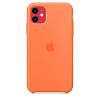 Фото — Чехол для смартфона Apple для iPhone 11, силикон, «оранжевый витамин»