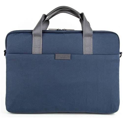 Сумка Uniq для ноутбуков 16" Stockholm Nylon Messenger bag, синий
