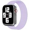 Фото — Ремешок для смарт-часов vlp для Apple Watch 38/40/41, L/XL, 2шт, нейлоновый плетёный, фиолетовый