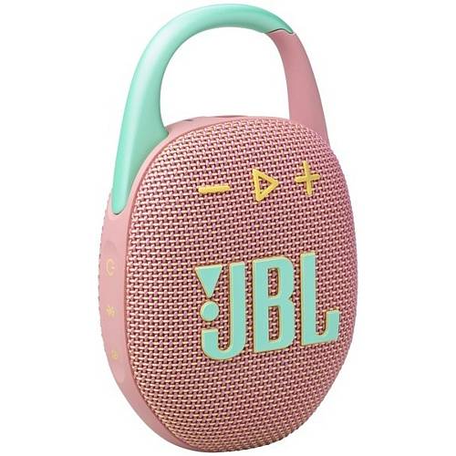 Портативная акустическая система JBL Clip 5, розовый