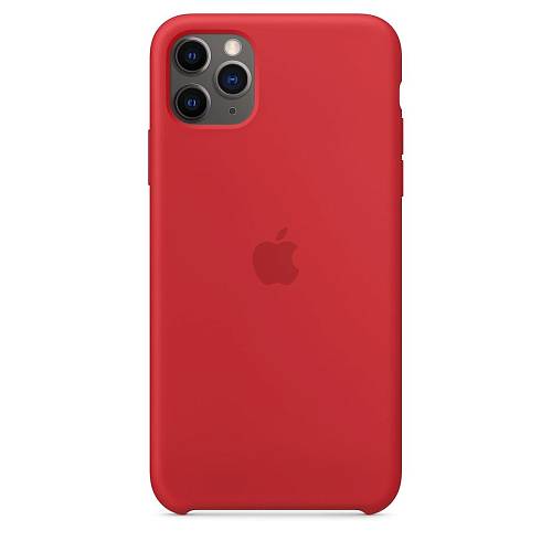 Чехол для смартфона Apple для iPhone 11 Pro Max, силикон, (PRODUCT)RED