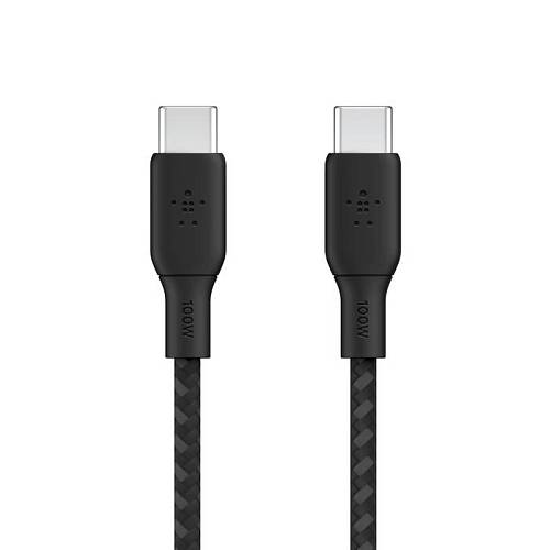 Кабель Belkin BoostCharge USB-C to USB-C Cable, 2M, черный