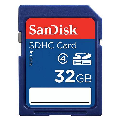 Карта памяти SanDisk Memory Card SDHC, 32 Гб