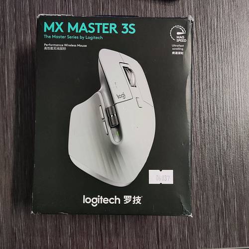 Беспроводная мышь Logitech MX Master 3S, серый (уценка)