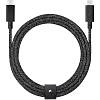 Фото — Кабель Native Union BELT cable type-c, USB-C/USB-C, 240W, 2,4м, черный