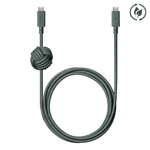 Кабель Native Union Anchor Cable (USB-C to USB-C) 3м, зеленый