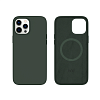 Фото — Чехол для смартфона vlp c MagSafe для  iPhone 12/12 Pro, темно-зеленый