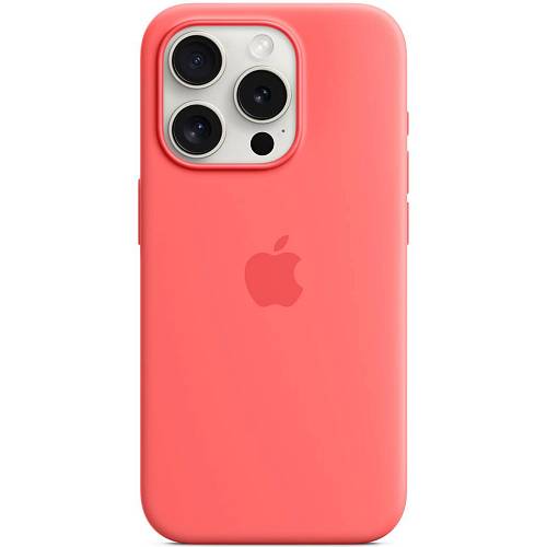 Чехол для смартфона iPhone 15 Pro Silicone Case with MagSafe, Guava