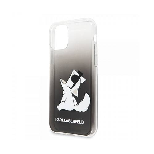 Чехол для смартфона Lagerfeld для iPhone 11 Pro TPU/PC collection Choupette Fun Hard Gradient Black