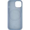 Фото — Чехол для смартфона uBear Touch Mag Case, iPhone 15, MagSafe, силикон, голубой