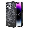 Фото — Чехол для смартфона Guess для iPhone 15 Pro Max PU G CUBE Hard Black (MagSafe), черный