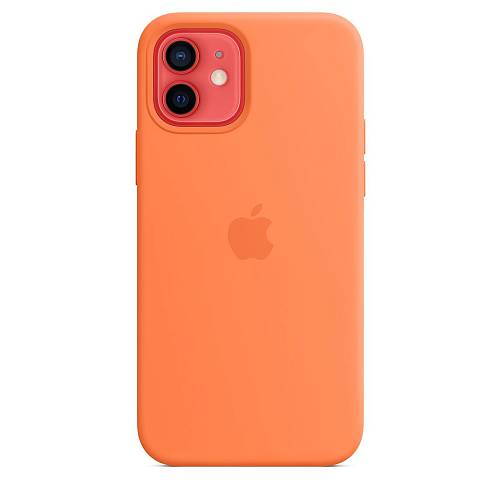 Чехол для смартфона Apple MagSafe для iPhone 12/12 Pro, cиликон, «кумкват»