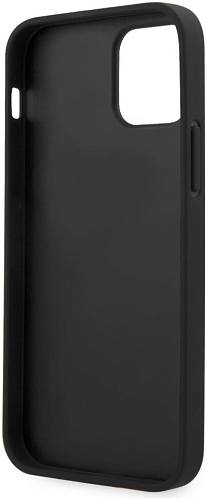 Чехол для смартфона BMW Signature Genuine для iPhone 12 Pro Max, кожа, черный