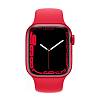 Фото — Apple Watch Series 7, 41 мм, корпус из алюминия красного цвета, спортивный ремешок (PRODUCT)RED