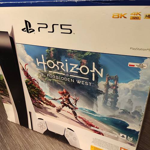 Игровая приставка Sony PlayStation 5 + Horizon II: Forbidden West (уценка)