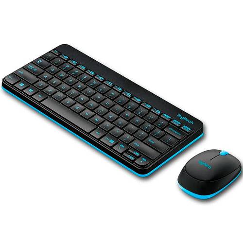 Комплект (клавиатура и мышь) Logitech Wireless Combo MK245, черный