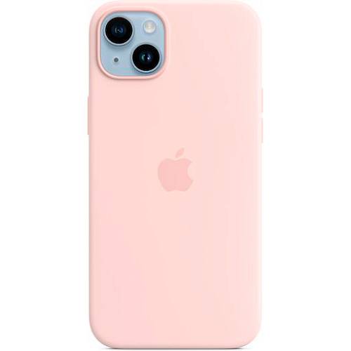 Чехол для смартфона iPhone 14 Plus Silicone Case with MagSafe, «розовый мел»