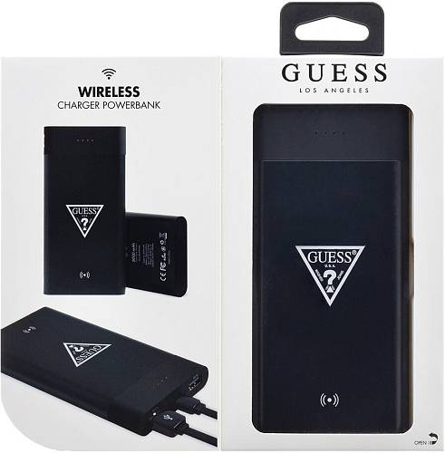 Внешний аккумулятор Guess Wireless, 8000мAч, черный