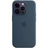 Фото — Чехол для смартфона iPhone 14 Pro Silicone Case with MagSafe, синий